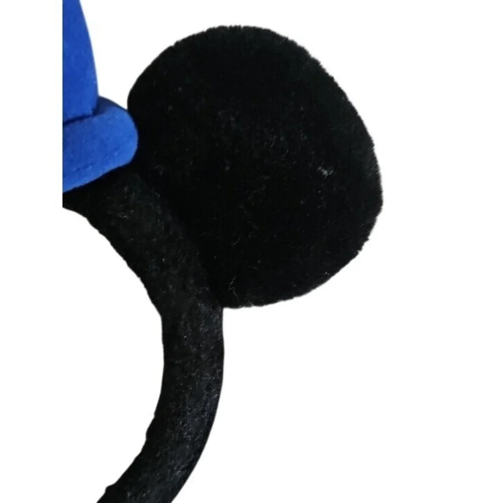 Disney Sorcerer Mickey Mouse Ears Headband Vintage Fantasia Wizard Hat